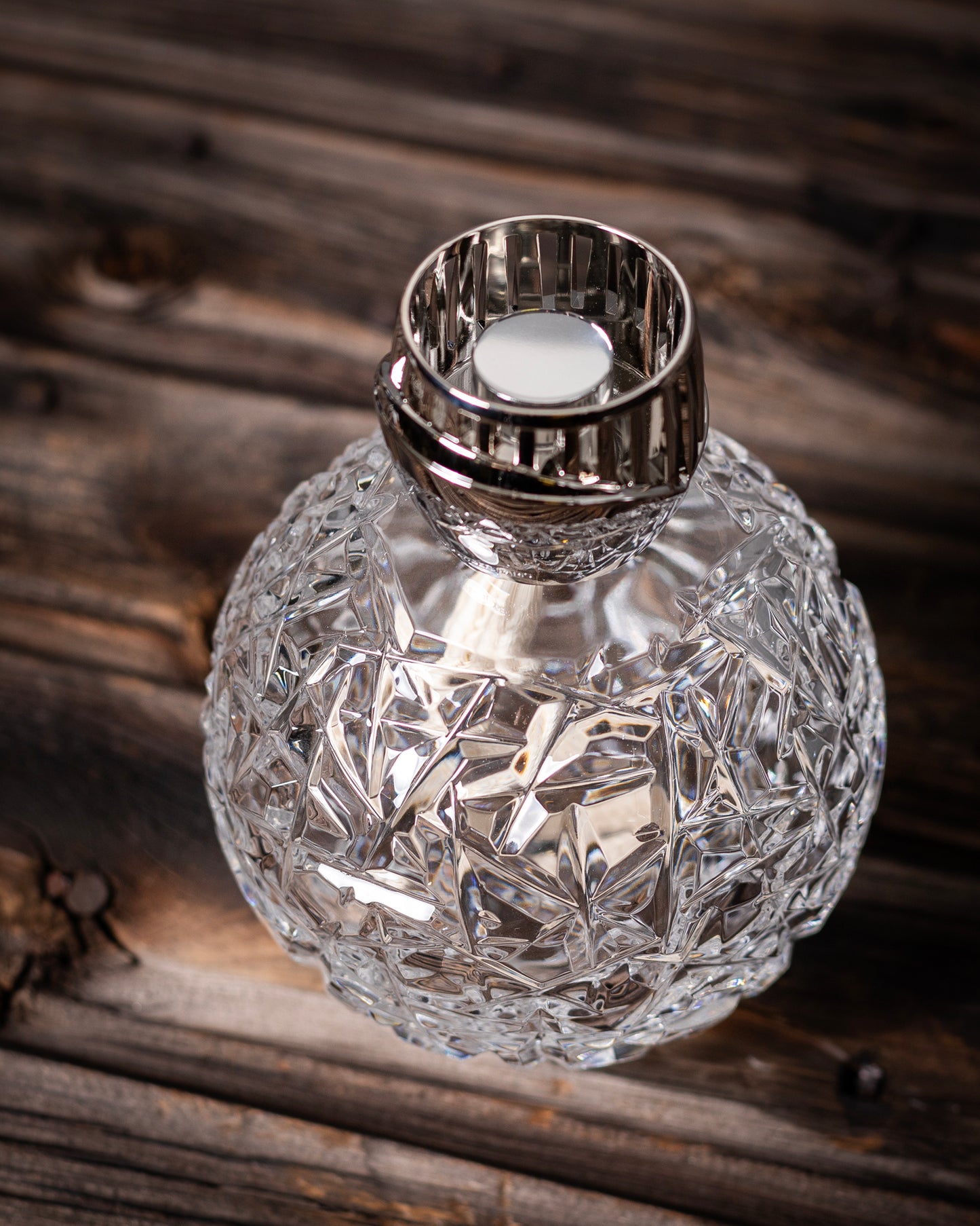 Crystal Globe Clear Maison Bergers katalytiska doftlampa "Art Edition" ink doft