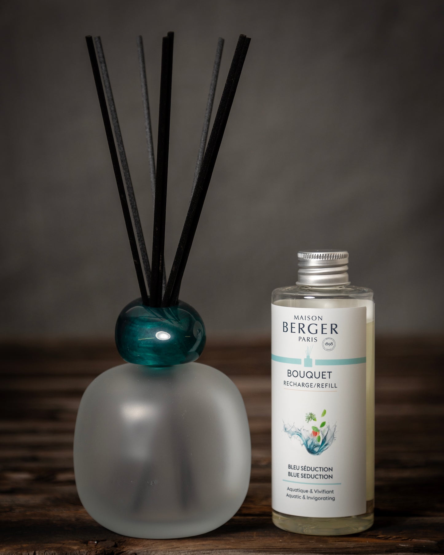 NYHET! Doftpinne-kit "Mineral " ink doften Blue Seduction