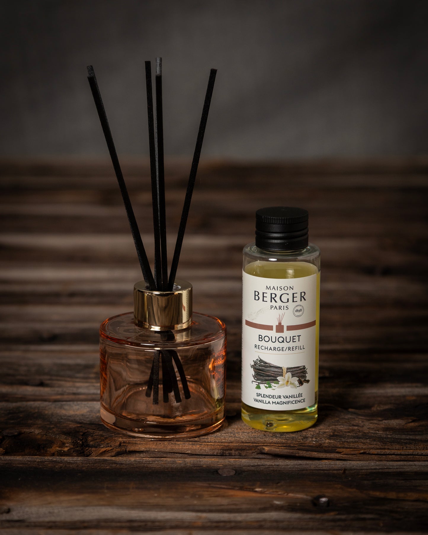 Present box med doftkula och doftpinnar med doften Vanilla Magnificent