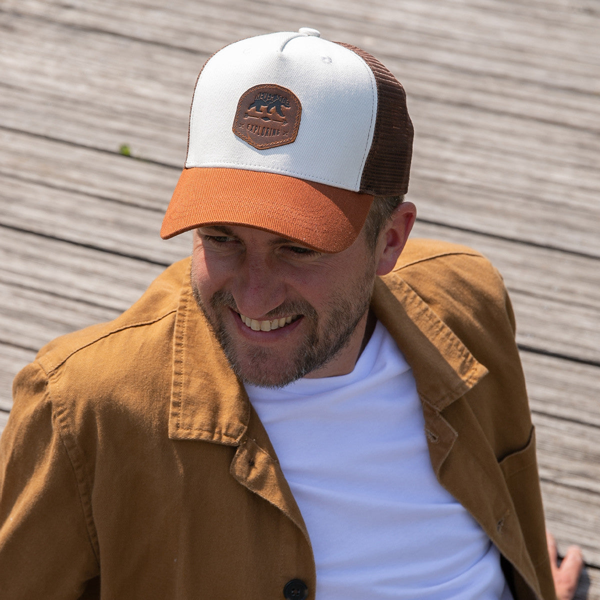 Trucker Keps white